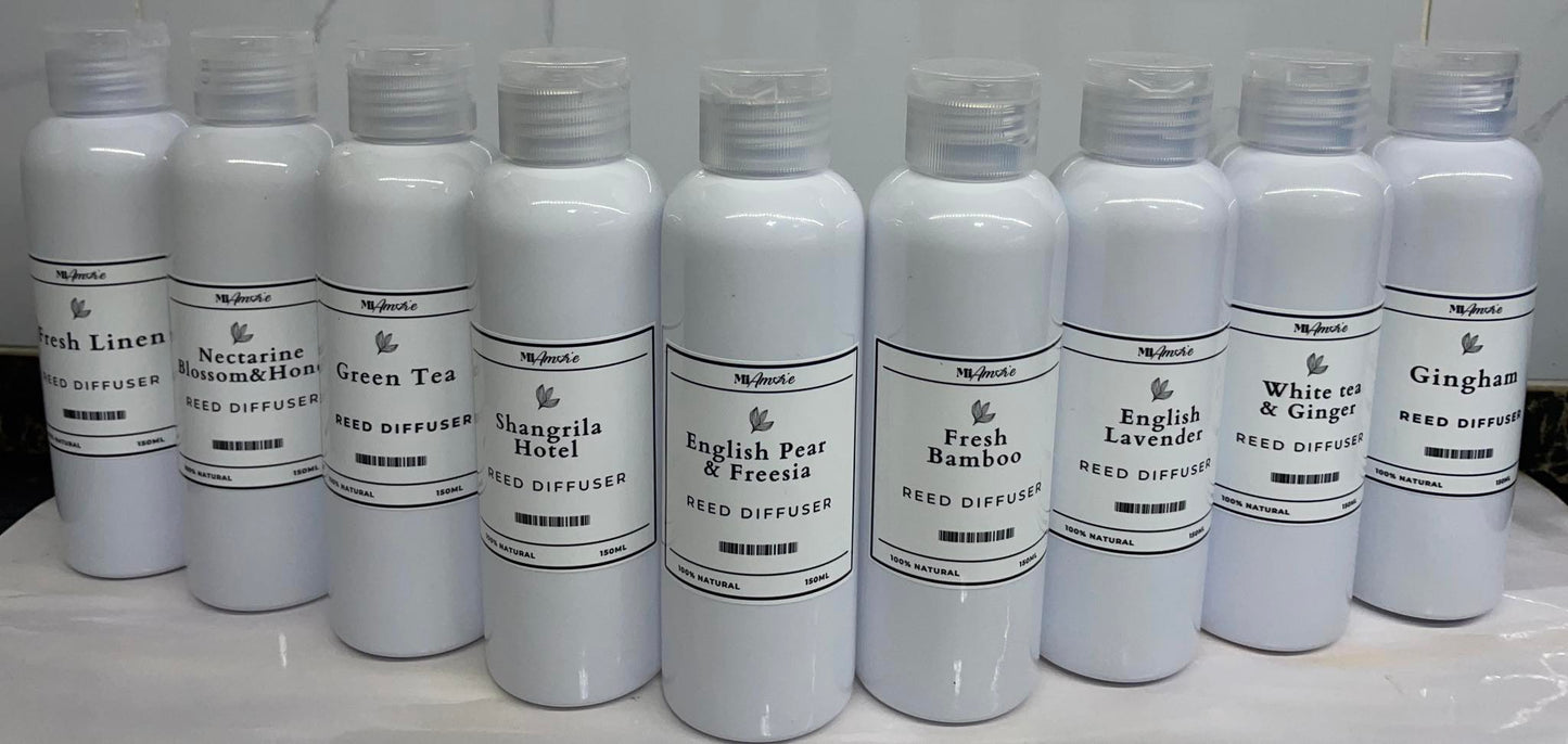 REED DIFFUSER and HANGING DIFFUSER REFILL 150ML PREMIUM QUALITY by Mi Amore