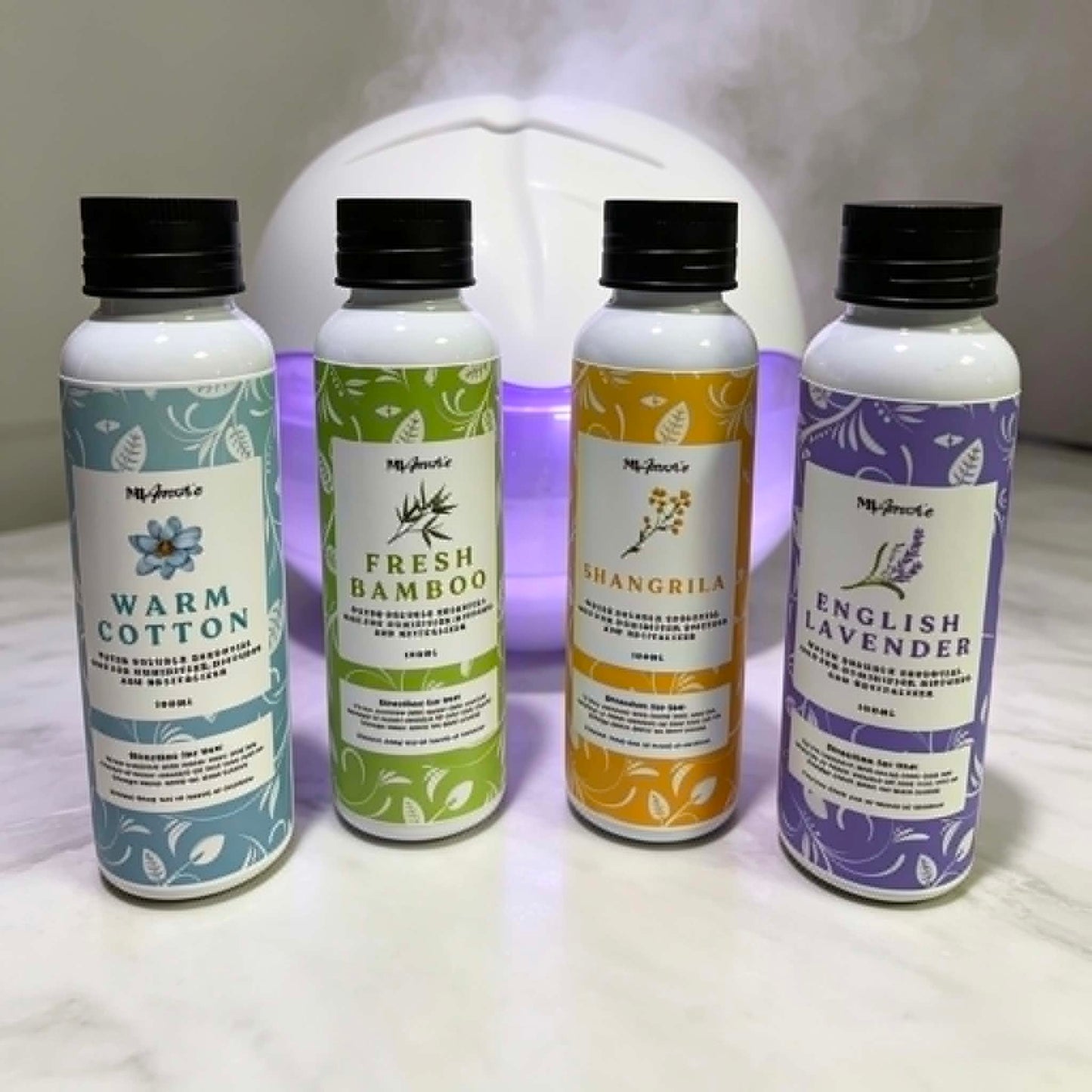 Water Soluble Essential Oils for Humidifier| Revitalizer| Diffuser| Air Purifier| Antibacterilal and Aromatherapy