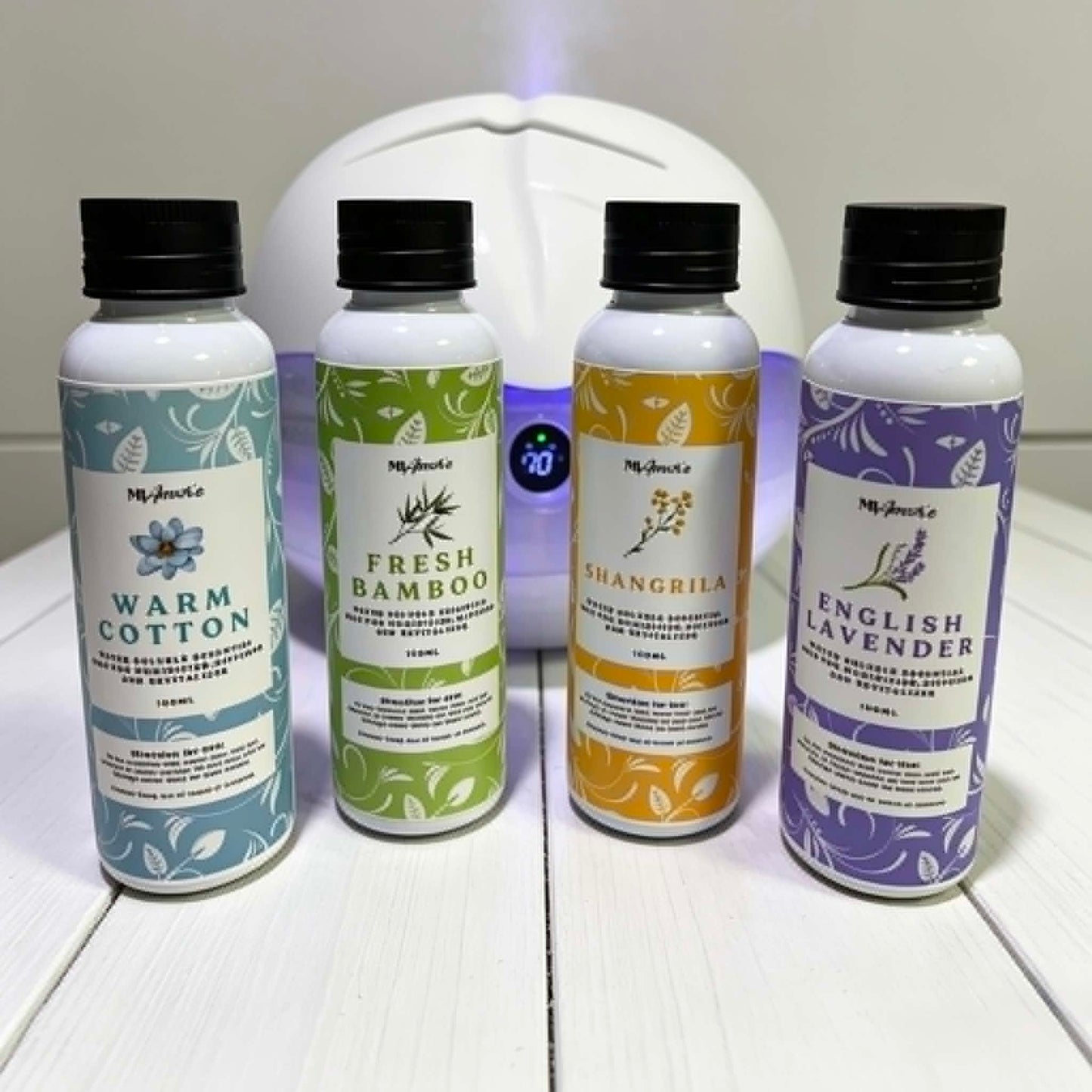 Water Soluble Essential Oils for Humidifier| Revitalizer| Diffuser| Air Purifier| Antibacterilal and Aromatherapy