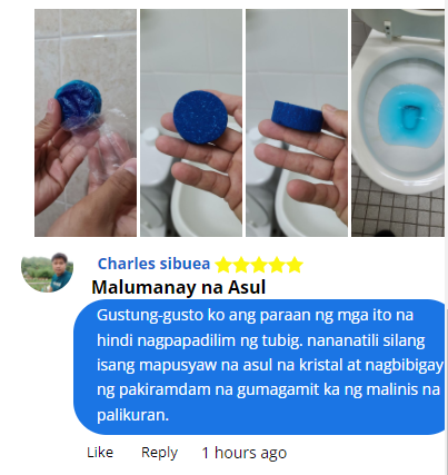 Aroma Cleanse Toilet Bowl Tablet/Cleaner (10pcs per pack) BUY1 Pack and GET1 Pack for Free